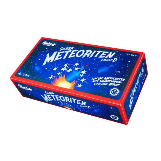 Silber-Meteoriten Kaliber D (10er Display)